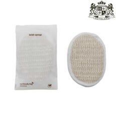 LOOFAH eco friendly-Λουφα-Σφουγγαρι με Πετσετα στην πισω πλευρα & λαστιχο ασφαλειας Βιοδιασπωμενο & Οικολογικο σε αδιαβροχο γαλακτερο οικολογικο σακουλακι eco friendly (100 Τεμ/Κιβ)