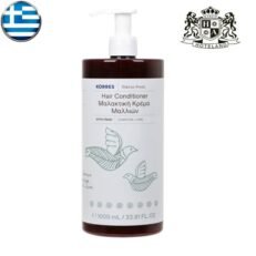KORRES -Ηair Conditioner/Μαλλακτικη Κρεμα Μαλλιων 1000ml με αντλια (8 Μπουκαλια/Κιβ)