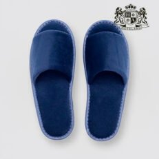 Alternative view of ΒΕΛΟΥΔΟ DELUXE BLUE NAVY-Ανοικτες Παντόφλες Με Aντιολησθητικο Πατο (UNISEX 29,00cm) (Διαφανο Οικολογικο Σακουλακι Ανα Ζευγος)