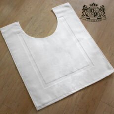 ODELIA ΛΕΥΚΟ CURBE δικλωνα ανεξιτηλα πατακια 850gsm (Διασταση 50 x 70)