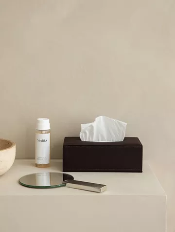 KLEENEX TISSUE BOX LONG-KAΦΕ Δερμα ECO PURΕ sizes (H9,00 x W25,00 x D14,00cm)! - Image 2