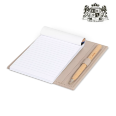 KLEENEX AUGUSTINE-NATURAL Δερμα ECO PURΕ GUEST NOTE PAD sizes (H0,50 x W16,00 x D17,00cm)!