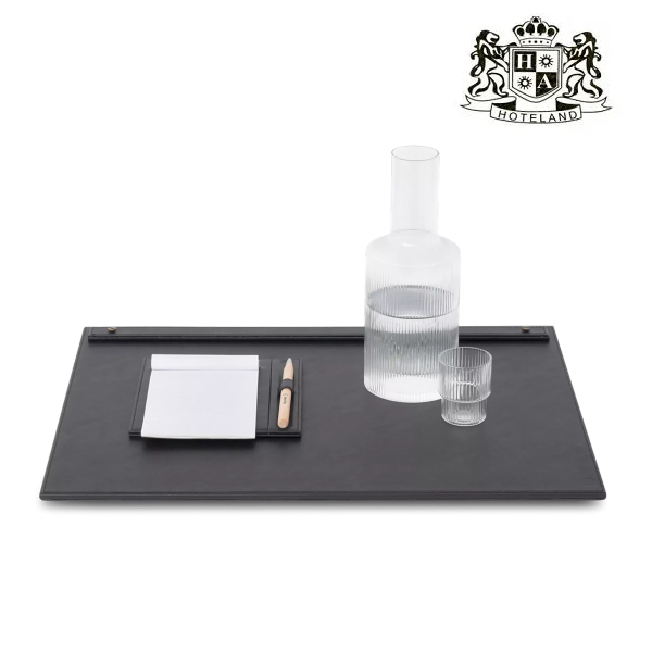 KLEENEX VESUVIUS-ΜΑΥΡΟ Δερμα ECO PURΕ DESK PAD sizes (H42,00 x W50,00 x D38,00cm)!