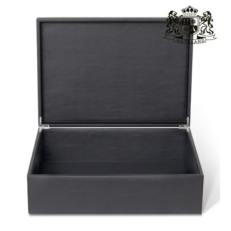 KLEENEX CAPRI-ΜΑΥΡΟ Δερμα ECO PURΕ/LUXURY LAUNDRY BOX ΝΤΟΥΛΑΠΑΣ/KOYTI ΓΕΝΙΚΗΣ ΧΡΗΣΕΩΣ sizes (H15,00 x W48,00 x D35,00cm)!