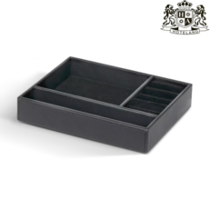 KLEENEX ANDROS-ΜΑΥΡΟ Δερμα ECO PURΕ sizes Δισκος Koσμηματων-Οργανωσης (H4,00 x W22,00 x D18,00cm)!