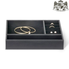 Alternative view of KLEENEX ANDROS-ΜΑΥΡΟ Δερμα ECO PURΕ sizes Δισκος Koσμηματων-Οργανωσης  (H4,00 x W22,00 x D18,00cm)!