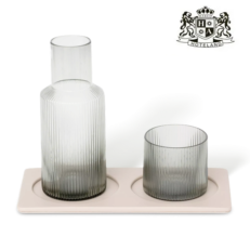 KLEENEX CRES-NATURAL Δερμα ECO PURΕ COASTER TRAY sizes (H0,50 x W24,00 x D12,00cm)!