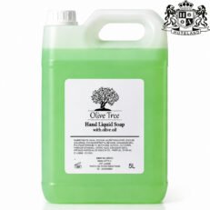 OLIVE TREE-Yγρο Κρεμοσαπουνο Χεριων/Liquid Hand Wash Soap σε μπετονι-κανιστρο 5 LT (5.000ml) με άρωμα ελαιόλαδου (2 τμχ/κιβώτιο)