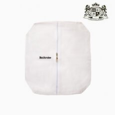 COTTON-NATURAL/θηκη ενδυματων με φερμουαρ σε διαστασεις (45 x 20 x 12cm) - MADE IN ITALY