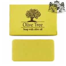 OLIVE TREE Σαπούνι/Soap 25 gr σε διαφανη ζελατίνα αρχικα και μετα σε χάρτινο κουτί με άρωμα ελαιόλαδου (600 τμχ/κιβώτιο)