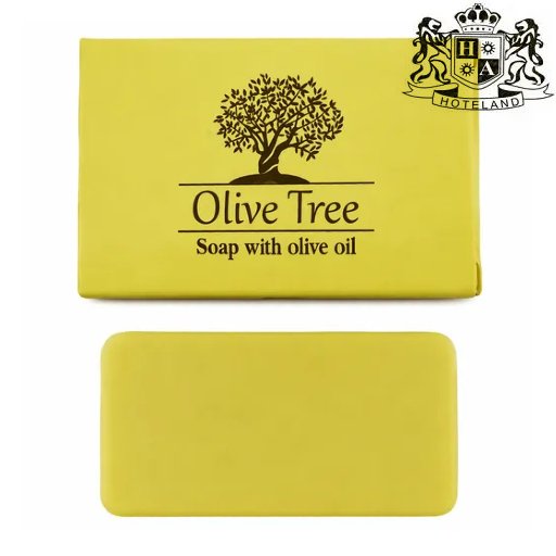OLIVE TREE Σαπούνι/Soap 25 gr σε διαφανη ζελατίνα αρχικα και μετα σε χάρτινο κουτί με άρωμα ελαιόλαδου (600 τμχ/κιβώτιο)