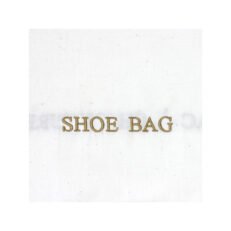 Alternative view of SHOE BAGS Eco Cotton-Yποδηματων eco friendly 100% cotton NATURAL σε σχημα πουγκι με κορδονια και κεντημενη φραση ”SHOE BAG” (size 27 x 36cm)- (200 Tεμ/Κιβ)