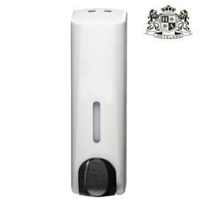 MY SPA dispenser WHITE 350ml χειροκινητο για HAND LIQUID SOAP σε συσκευασια SOFT FLASK REFILL