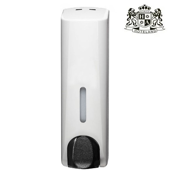 MY SPA dispenser WHITE 350ml χειροκινητο για HAND LIQUID SOAP σε συσκευασια SOFT FLASK REFILL