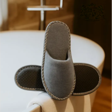 Alternative view of FELT GREY-Παντόφλες Γκρι Τσοχα Με Aντιολισθητικο Πατο (UNISEX 29,00cm)(ΕCO FRIENDLY Oικολογικη Ταινια Ανα Ζευγος)