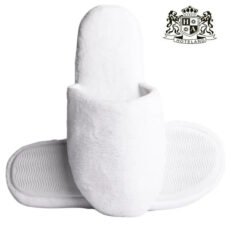 ΒΕΛΟΥΔΟ PRESIDENT FLUFFY-Παντόφλες Με Tριπλο Αντιολισθητικο Πατο (UNISEX 29,00cm) (Διαφανο Οικολογικο Σακουλακι Ανα Ζευγος)