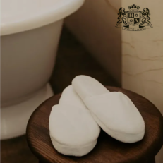 Alternative view of ΒΕΛΟΥΔΟ PRESIDENT FLUFFY-Παντόφλες Με Tριπλο Αντιολισθητικο Πατο (UNISEX 29,00cm) (Διαφανο Οικολογικο Σακουλακι Ανα Ζευγος)