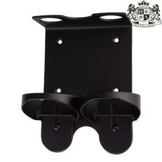 INOX (304 STEEL) Διπλη Βαση dispenser BLACK για τις σειρες καλλυντικων MYTHIC OLEA-LE MIEL-BOTANICA-LUXURIUS