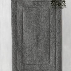 SENNA XAΛΑΚΙΑ ΜΠΑΝΙΟΥ-ΓΚΡΙ ΣΚΟΥΡΟ COTTON Mε Πλουσιο Πελλος (0,50 x 0,80cm)