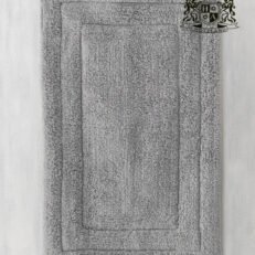 SENNA XAΛΑΚΙΑ ΜΠΑΝΙΟΥ-ΑΠΑΛΟ ΓΚΡΙ COTTON Mε Πλουσιο Πελλος (0,50 x 0,80cm)