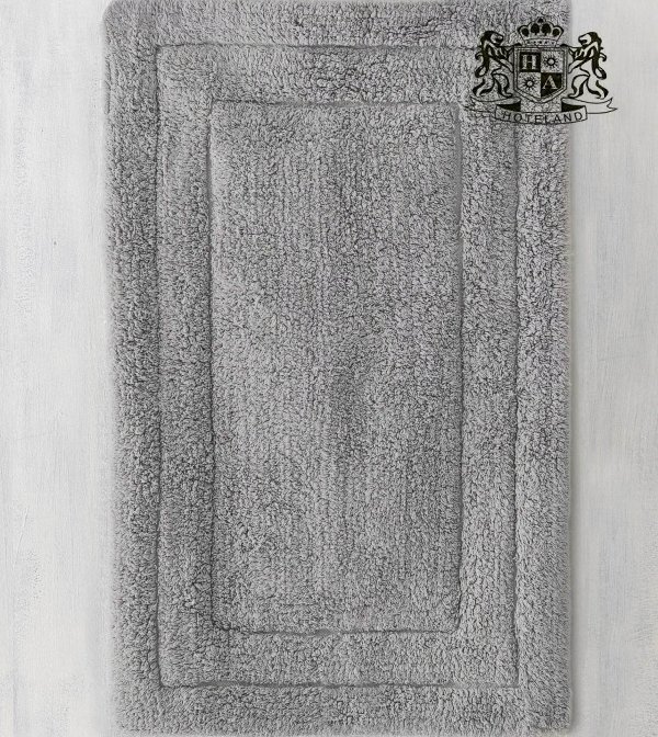 SENNA XAΛΑΚΙΑ ΜΠΑΝΙΟΥ-ΑΠΑΛΟ ΓΚΡΙ COTTON Mε Πλουσιο Πελλος (0,60 x 0,90cm)