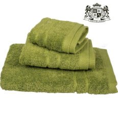 ΕSPRIT PRIME 62 OLIVE – SET Πετσέτες 620gsm 3 Tεμαχιων (Χεριων 40 x 60) (Προσωπου 50 x 95) (Mπουρνουζοπετσετα Μπανιου 80 x 145)