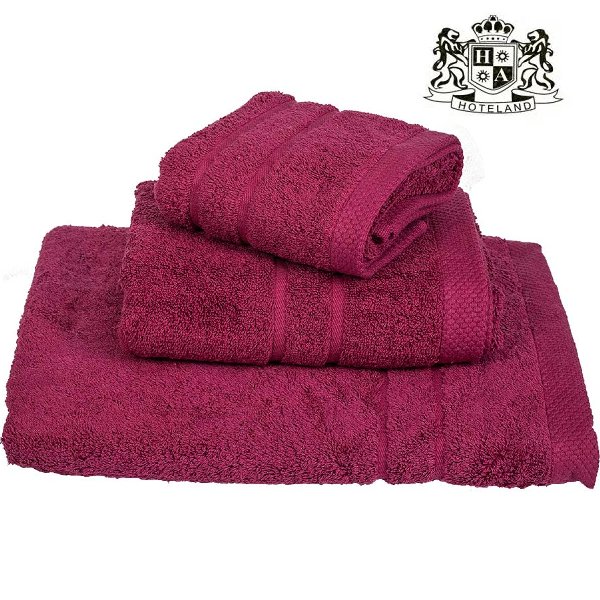 ΕSPRIT PRIME 62 CRIMSON – SET Πετσέτες 620gsm 3 Tεμαχιων (Χεριων 40 x 60) (Προσωπου 50 x 95) (Mπουρνουζοπετσετα Μπανιου 80 x 145)