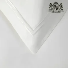 ΚΟΡΥΦΑΙΑ ΠΟΙΟΤΗΤΑ-ΠΛΑΚΕ ΣΕΙΡΑ-ΣΕΝΤΟΝΙ ΔΙΠΛΟ (Πανωσεντονο Με Λευκο Διπλο-Πλακε Κεντημα) (2,40 x 2,80cm) ΒΑΜΒΑΚΟΣΑΤΕΝ MYKONOS 100% BAMBAKI TC-400 ΚΛΩΣΤΕΣ ROYAL SHINE