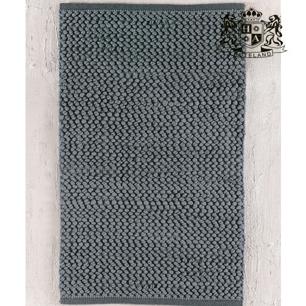 MEGA XAΛΑΚΙΑ-ΓΚΡΙ ΣΚΟΥΡΟ 100% COTTON Mε Πλουσιο Πελλος (0,60 X 0,90cm)