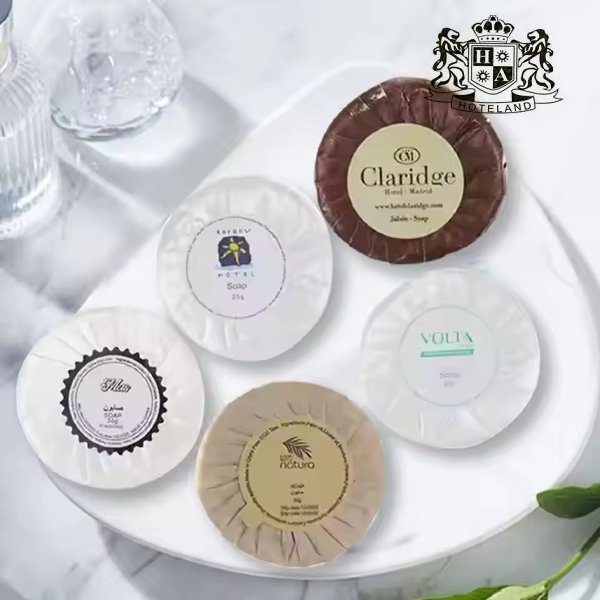 PROFESSIONAL (SΟΑPS 10-15-20-25-30-40-50gr) WITH LOGO-Σαπουνια Στρογγυλα η παραλληλογραμμα σε πληθωρα Χρωματων-Αρωματων