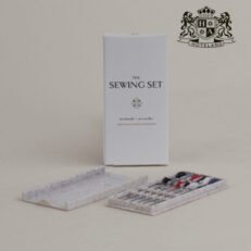 WHITE LUXURY ACCESSORIES/ΣΕΤ ΡΑΠΤΙΚΗΣ σε αδιαβροχο χαρτινο κουτι πολυτελειας (οικολογικη συσκευασια BIODEGRADABLE 0% zero waste) (250 Σετ/Κιβ)