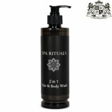 SPA RITUALS MIXT Shampoo & Shower Gel Green PROVITAMIN B5 & ALOE VERA-Σαμπουαν & Αφρολουτρο μαζι 2in1 σε μπουκάλι ΕΠΑΝΑΓΕΜΙΖΟΜΕΝΟ 400ml με αντλία,εμπλουτισμενο με αρωμα Aλοη & Προβιταμινη Β5 (12 Μπουκαλια/Κιβ)
