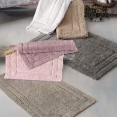 Alternative view of SENNA XAΛΑΚΙΑ ΜΠΑΝΙΟΥ-ΑΠΑΛΟ ΓΚΡΙ COTTON Mε Πλουσιο Πελλος (0,50 x 0,80cm)