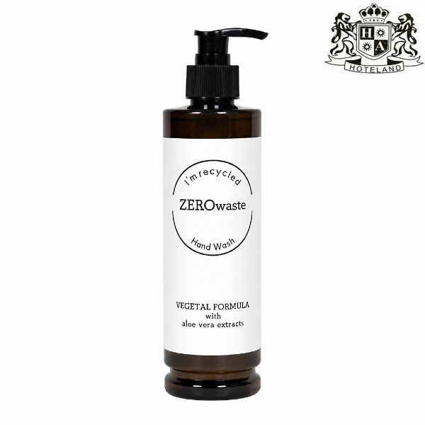 ZEROWASTE Liquid Hand Soap VITAMIN Ε & ALOE VERA-Υγρο Σαπουνι σε μπουκάλι 400ml με αντλία,εμπλουτισμενο με αρωμα Aλοη (12 Μπουκαλια/Κιβ)