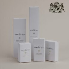 Alternative view of WHITE LUXURY ACCESSORIES/ΣΕΤ ΞΥΡΙΣΤΙΚΗΣ ΦΡΟΝΤΙΔΑΣ σε αδιαβροχο χαρτινο κουτι πολυτελειας (οικολογικη συσκευασια BIODEGRADABLE 0% zero waste) (250 Σετ/Κιβ)