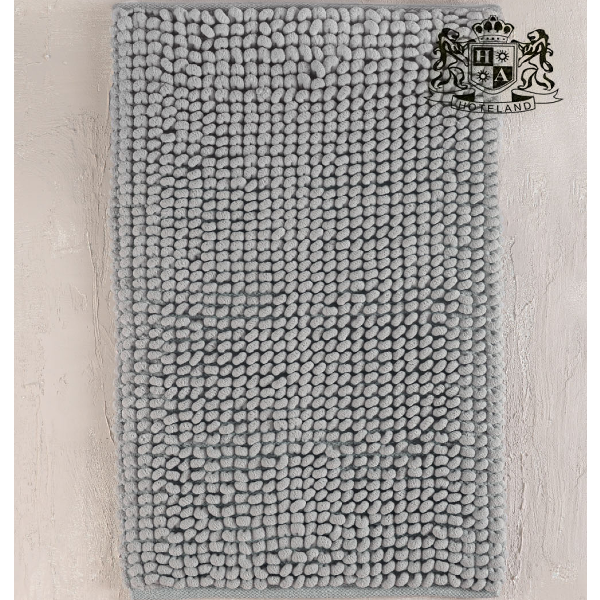 MEGA XAΛΑΚΙΑ-ΓΚΡΙ ΑΝΟΙΧΤΟ 100% COTTON Mε Πλουσιο Πελλος (0,60 X 0,90cm)