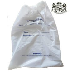 PU LAUNDRY BAG  Σακουλα απλυτων διαθετει κλεισιμο με κορδονια σε σχημα πουγκι (size 40 x 60) (1.000 Tεμ/Κιβ)