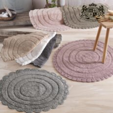 Alternative view of OPAL XAΛΑΚΙΑ ΜΠΑΝΙΟΥ-ΓΚΡΙ COTTON Mε Πλουσιο Πελλος (Q 0,70cm)