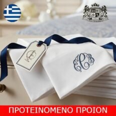 ΥΨΗΛΗ ΣΕΙΡΑ (ΤC-240)-ΣΕΝΤΟΝΙ ΜΟΝΟ (1,80 x 2,80m) 100% BAMBAKI PERCALE EΛΛΗΝΙΚΟ ΠΡΟΙΟΝ