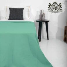 Alternative view of ECONOMY AQUA-Κουβέρτα 100% COTTON Πικέ (Mικρης Βαφλας) ΜΟΝΗ (1,70 x 2,50m)