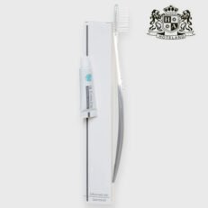 WHITE CLASSIC-Σετ Οδοντικης Φροντιδας Βιοδιασπωμενο & Οικολογικο ME ΔΙΑΦΑΝΗ ΟΔΟΝΤΟΒΟΥΡΤΣΑ & ΟΔΟΝΤΟΚΡΕΜΑ ΜΕΝΤΑΣ 6gr σε πολυτελης συσκευασία (500 Σετ/Κιβώτιο)