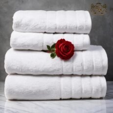 S-LUXURIUS SOFT 52 – Πετσέτες ΔΙΚΛΩΝΗΣ βασης με ΜΟΝΟΚΛΩΝΟ πελος Λευκές 520gsm με JAQUARD ΑΝΑΓΛΥΦΕΣ ΡΙΓΕΣ & DIAGONAL φινιρισμα στο τελείωμα διαθέτει DOUBLE ραφή στις ουγιες (ΛΑΒΕΤΕΣ ΧΕΡΙΩΝ 30x50)