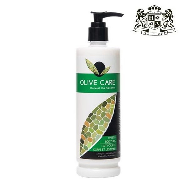 OLIVE CARE Hand & Body Lotion 400ml - Eνυδατικη Κρεμα Χεριων & Σωματος 400ml με αντλια για μαγνητικη βαση (12 Μπουκαλια/Κιβωτιο)