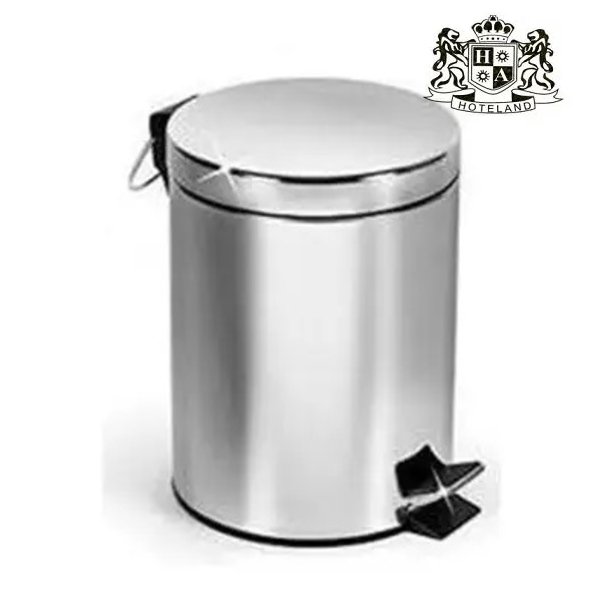 Καλαθακι-Κάδος INOX Με Πενταλ Χωρητικοτητας 8L