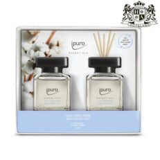 ΑLDA ESSENTIALS CLEAN COTTON-Αρωματικό χώρου ΣΕ ΔΙΠΛΗ ΣΥΣΚΕΥΑΣΙΑ με BAMBOO STICKS & αρωμα Kαθαρου Βαμβακιου (2 X 50ml/2-3 ΜΗΝΕΣ Διαρκεια)