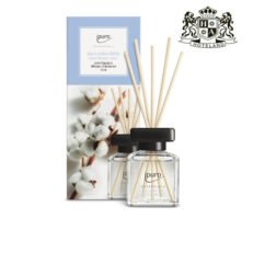 ΑLDA ESSENTIALS CLEAN COTTON-Αρωματικό χώρου με BAMBOO STICKS & αρωμα Kαθαρου Βαμβακιου (50ml/2-3 ΜΗΝΕΣ Διαρκεια)
