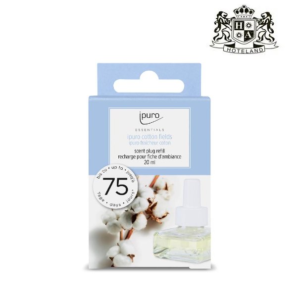 ΑLDA ESSENTIALS CLEAN COTTON scent plug-Αρωματικό χώρου 20ml σε πριζα με αρωμα Kαθαρου Βαμβακιου (20ml/ 75 Μερες Διαρκεια)