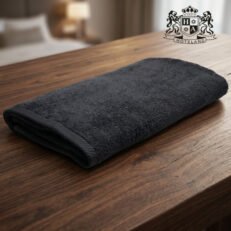 PREMIUM BLACK 50-Πετσετες πισινας 500gsm ανεξιτηλες (Διαστασεις 80 x 160)! (VAT=ANTIUV & ANTIHLORE στους 90′ C)