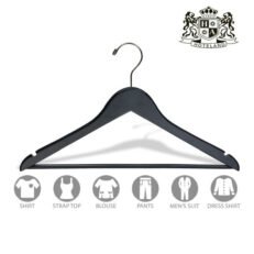 ΚΡΕΜΑΣΤΡΑ KΛΑΣΣΙΚΗ ΞΥΛΙNΗ flat body απο σφενδαμο χρωματος Black Night αντιολισθητικη με μεσαια ραβδο ενισχυμενη απο αντιολισθητικο σωληνωτο καουτσουκ (44,50 x 21,50 x 1,2cm) (48 Τεμ/Κιβ)