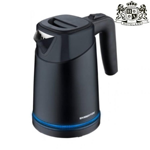 EMBERTON EVESHAM- Βραστήρας inox all BLACK 1.0 L